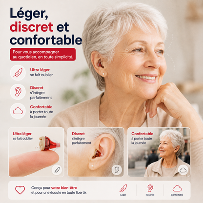 NovaHear - Appareil auditif sans ordonnance
